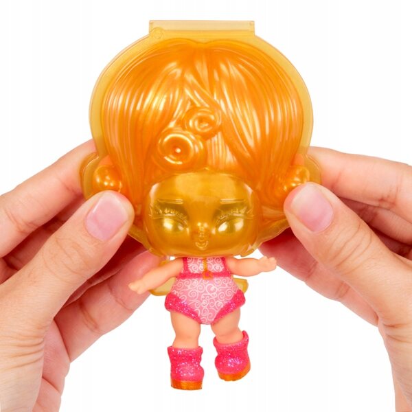 LOL Surprise Squish Sand Magic Hair - Minipop 10 cm met accessoires en Kinotic Sand