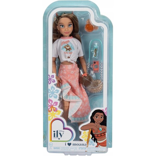 Disney ILY 4Ever Moana 28 cm große Puppe mit 13 Artikulationspunkten und Zubehör