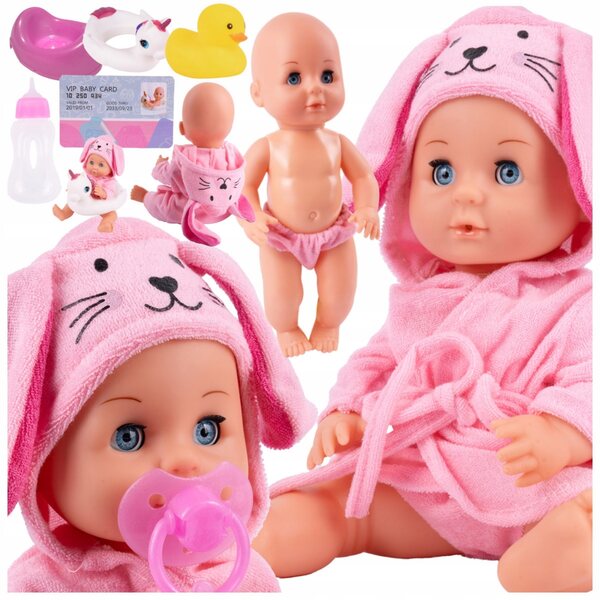 MalPlay Badezimmerzubehör mit Accessoires und Kleidung, sicher und farbenfroh, 30,5 cm