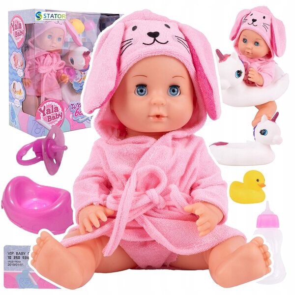 MalPlay Badezimmerzubehör mit Accessoires und Kleidung, sicher und farbenfroh, 30,5 cm