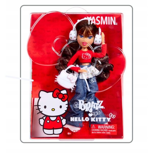 Bratz x Hello Kitty Yasmin Sanrio Modepuppe mit Zubehör