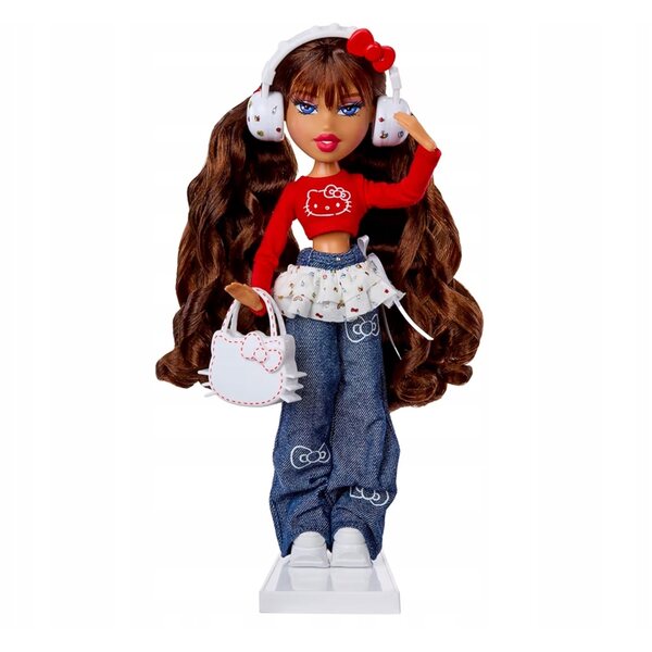 Bratz x Hello Kitty Yasmin Sanrio Modepuppe mit Zubehör