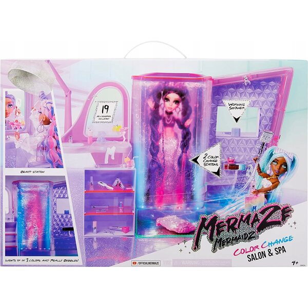 Mermaze Mermaidz Salon und Spa für kleine Meerjungfrauen mit Lichteffekten und Accessoires