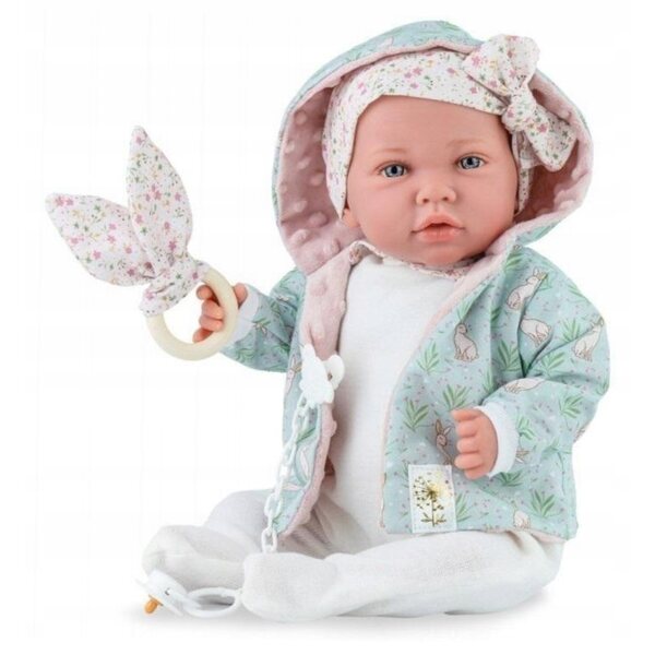 Ane Rabbit Puppe 45 cm Marina & Pau – Detaillierte Spitze und Kleidung