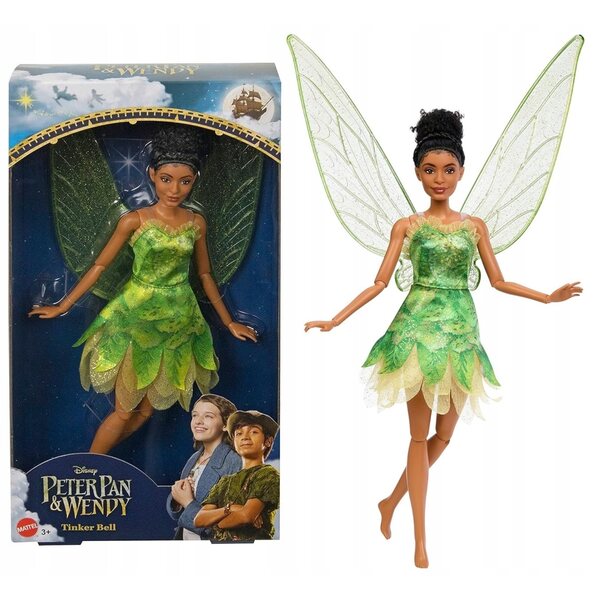 Mattel Disney Schaukel-Lalla-Fee mit Flügeln für 3 Jahre aus Kunststoff
