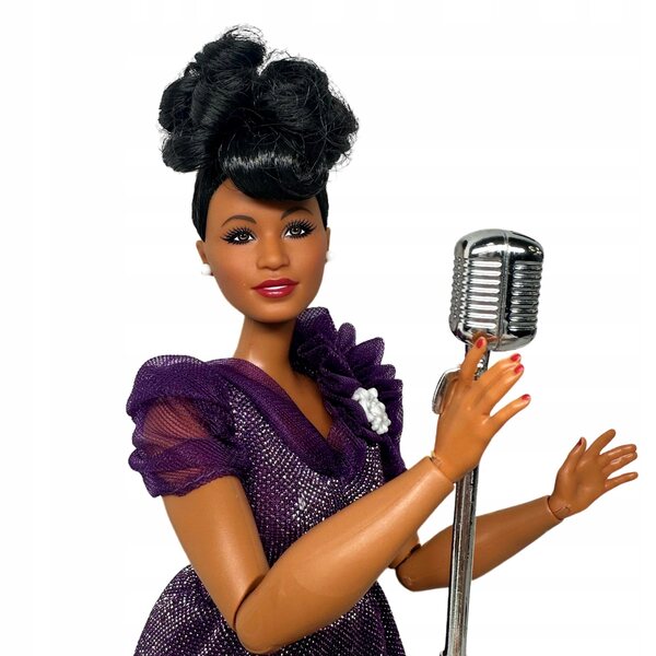 Barbie Ella Fitzgerald Inspiring Women Collection – Jazz-Sängerin-Puppe, 27,5 cm