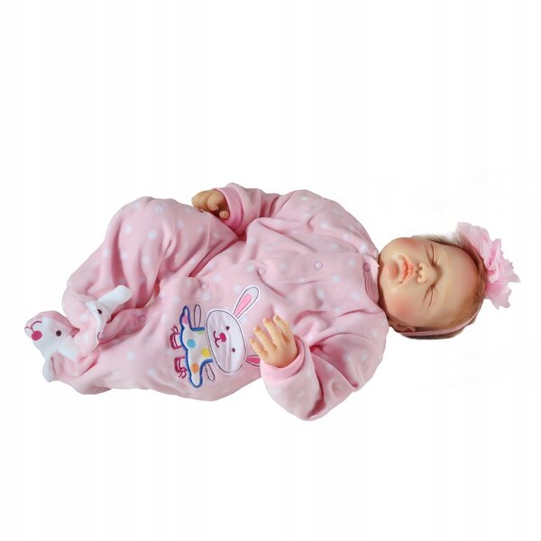 Bambola Reborn Cutie realistica per neonati 55 cm, morbida e dettagliata