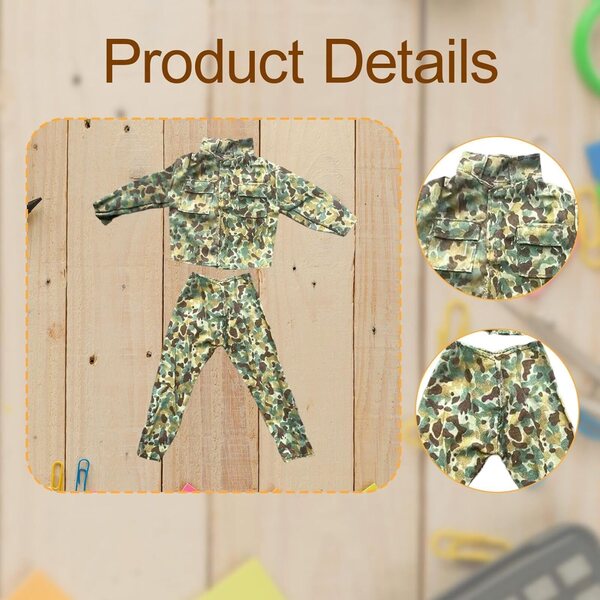 Vestiti per Action Figure 1:6 - Uniforme Soldato Maschile Completa 12 Pollici