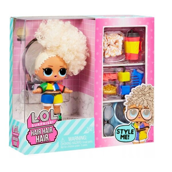 LOL Surprise Hair Hair – Puppe mit zu kämmenden Haaren und Modeaccessoires