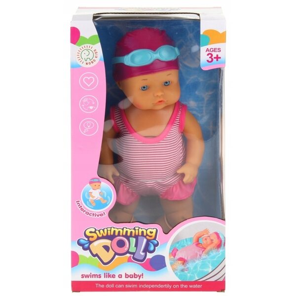 Baby Doll Interattiva Galleggiante con Costume 36 cm Nobo Kids per Bambini 3+
