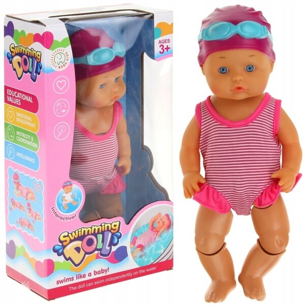Baby Doll Interattiva Galleggiante con Costume 36 cm Nobo Kids per Bambini 3+