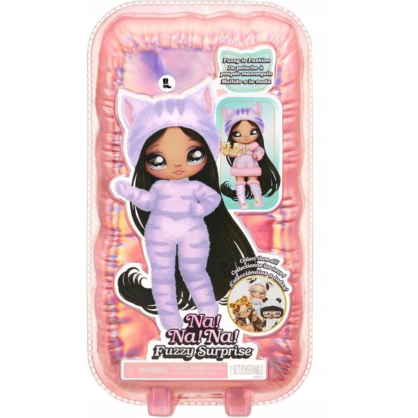 Mini bambola Na! SU! SU! Surprise Fuzzy Cowgirl 18 cm con accessori e abbigliamento