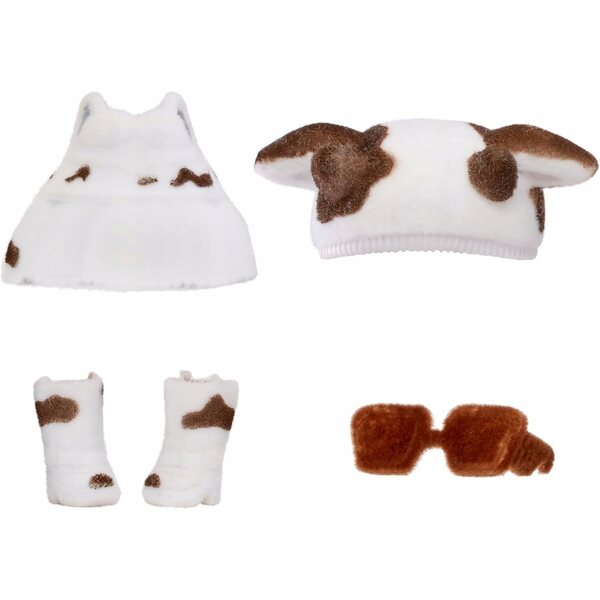 Mini bambola Na! SU! SU! Surprise Fuzzy Cowgirl 18 cm con accessori e abbigliamento