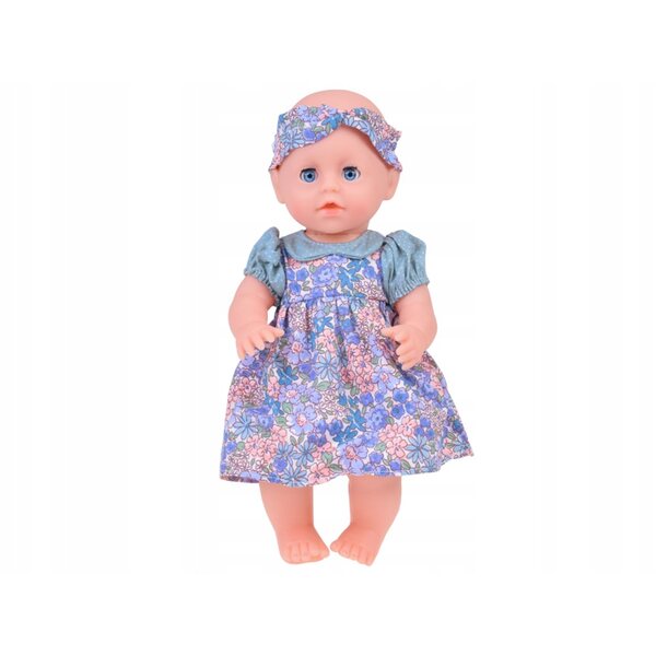 Baby Doll in gomma 30 cm con accessori per la pappa per bambini 3+