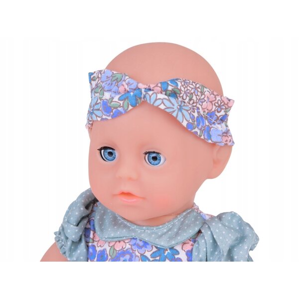 Baby Doll in gomma 30 cm con accessori per la pappa per bambini 3+