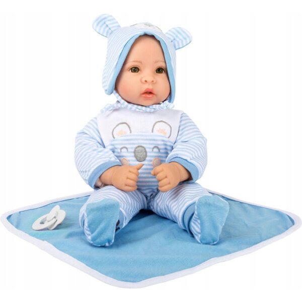 Bambolotto Lucas Small Foot con accessori per bambini 2+, realistico e sicuro