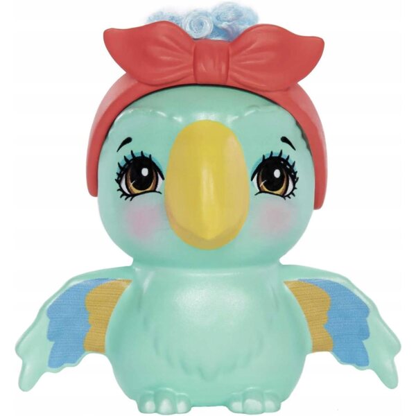 ENCHANTIMALS Prita Puppe Sittich mit Papageientier – Spiele für Kinder ab 4 Jahren