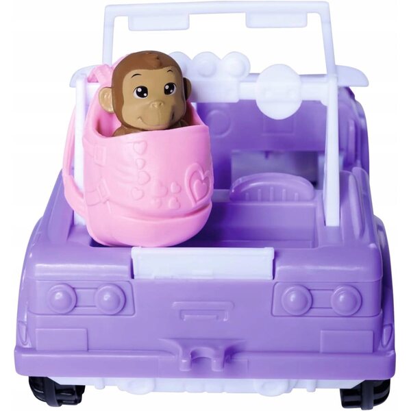 Simba Evi Love Safari: bambola con jeep, animali e accessori per bambine 3+