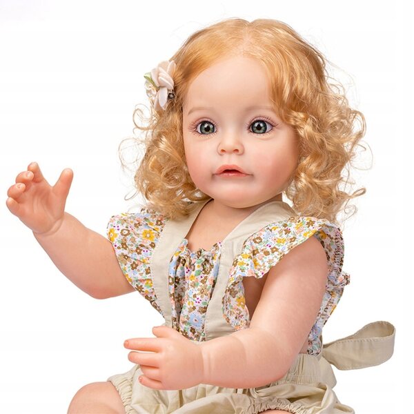 Bambola Reborn Keiumi 55 cm Realistica in Vinile Morbido per Bambini 4+