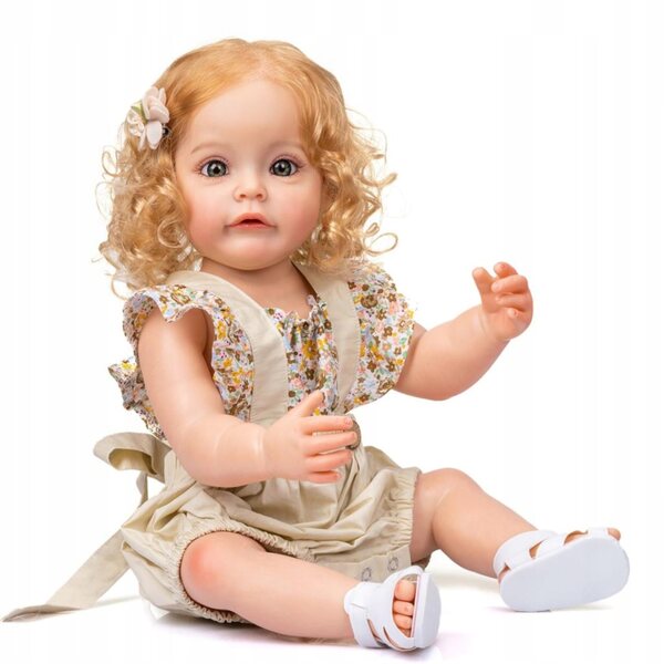Bambola Reborn Keiumi 55 cm Realistica in Vinile Morbido per Bambini 4+