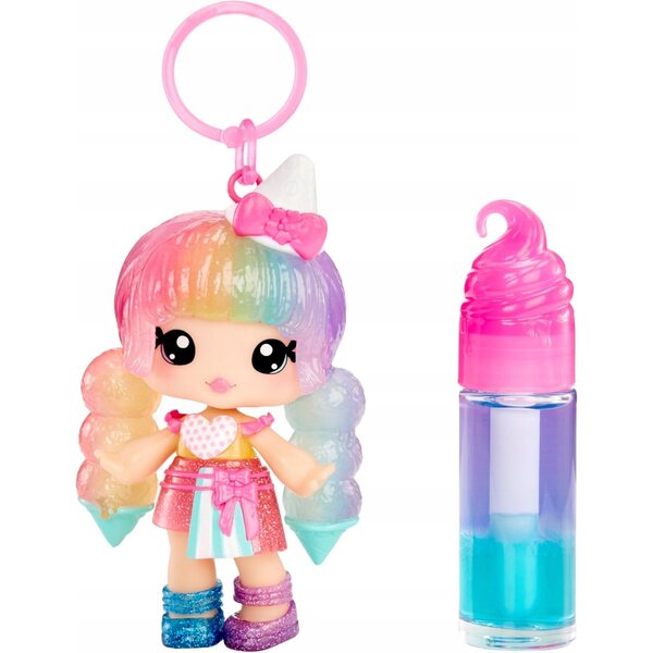 Bambola Yummiland Mystery Color Change con Set per Lucidalabbra e Cambia Colore