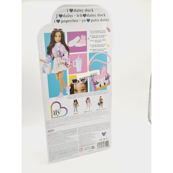 Bambola Disney ILY 4Ever 30 cm con motivo Daisy Duck e accessori moda