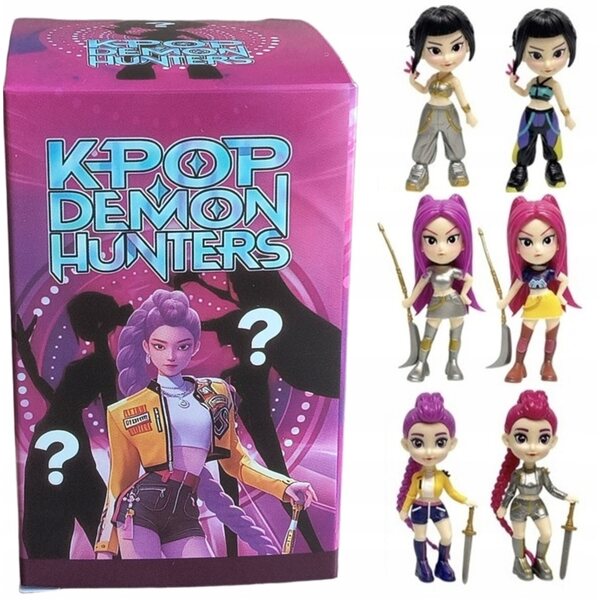 K-Pop Demon Hunters 7 cm große Figur aus widerstandsfähigem Kunststoff für Kinder