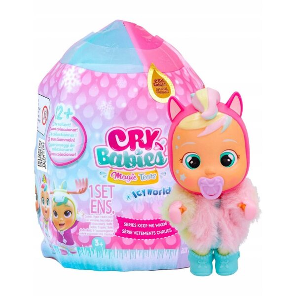 Cry Babies IMC Toys Puppe 13 cm mit magischen Tränen, Spiel für Kinder ab 3 Jahren