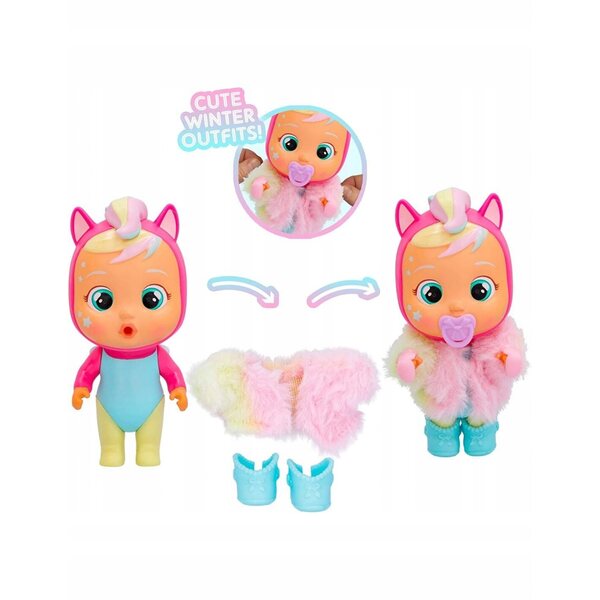 Cry Babies IMC Toys Puppe 13 cm mit magischen Tränen, Spiel für Kinder ab 3 Jahren
