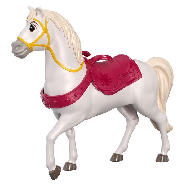 Bambola Rosaspina Zapolata Disney 15,2 cm con Cavallo Maximus Mattel