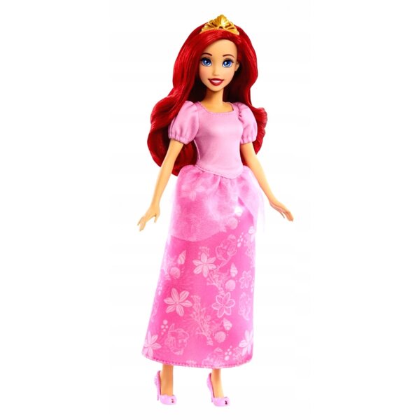 Bambola Principessa Disney Ariel con Vestito e Accessori in Plastica per Bambini 3+