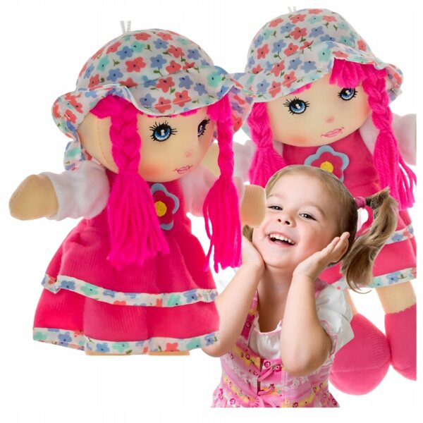 Bambola interattiva Cuddly Dorotka per ragazze con suono