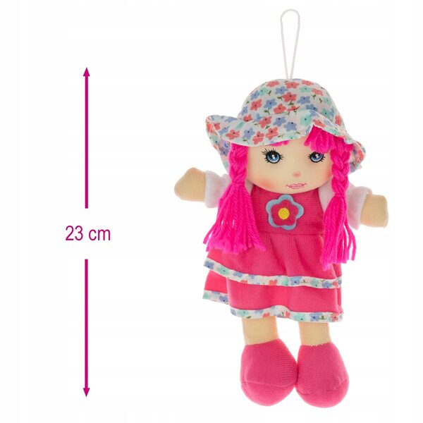 Bambola interattiva Cuddly Dorotka per ragazze con suono