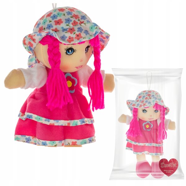 Bambola interattiva Cuddly Dorotka per ragazze con suono