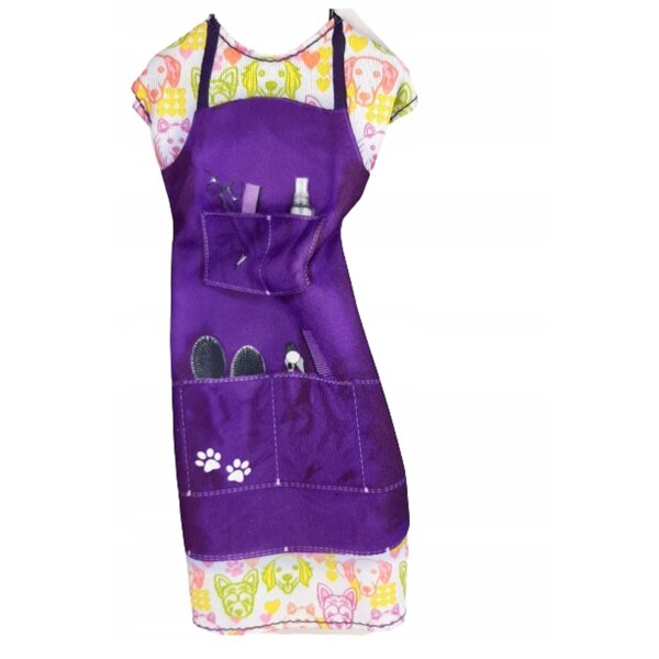 Barbie-Puppenkleidung Mattel Kleid mit Welpe – originelles Kleidungsset
