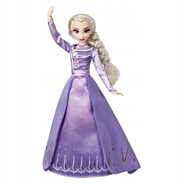 Hasbro Disney Kraina Lodu 2 Elsa Deluxe mit Kleid und Premium-Accessoires