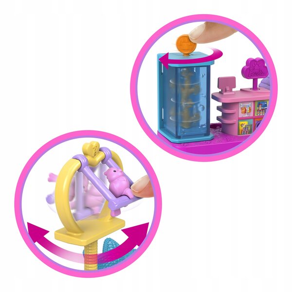 Barbie Mini BarbieLand Pet Shop mit Minipuppe und Mattel 4+ Spielset