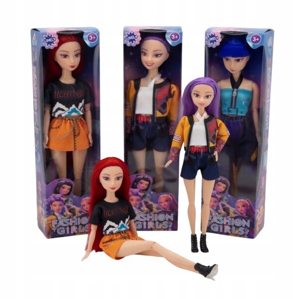 Lot de 3 poupées Singer K-POP Demon Hunters 30 cm avec articulations mobiles