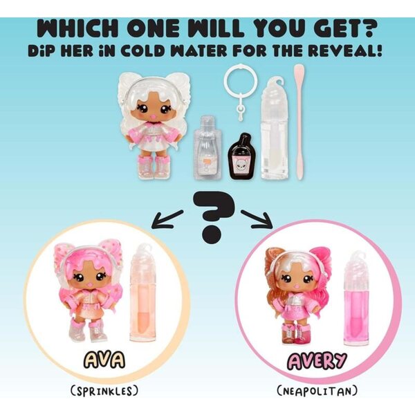Yummiland Small Doll with Lip Gloss Series 2 - Avery Ice Cream