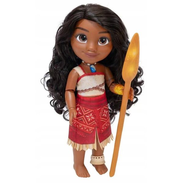 Lalcca Disney Vaiana 2 Moana 35 cm singt mit Licht- und Soundeffekten