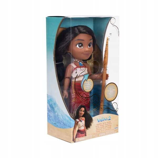 Lalcca Disney Vaiana 2 Moana 35 cm singt mit Licht- und Soundeffekten