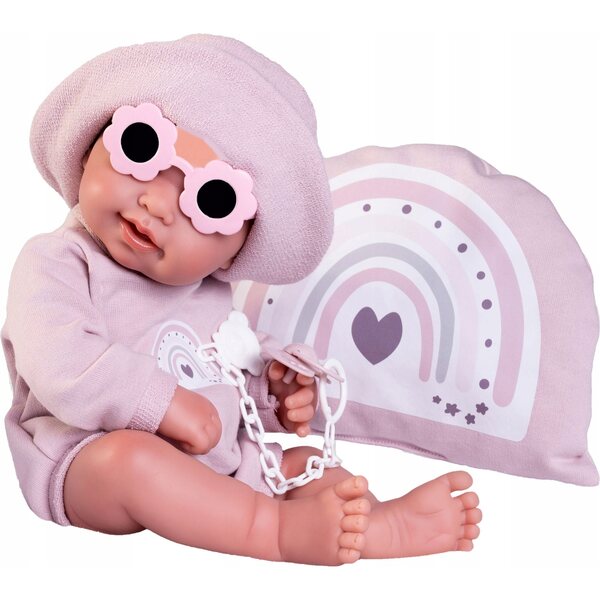 Bambola Antonio Juan Recien Nacida Pipa 42 cm con Accessori Originale Spagnola