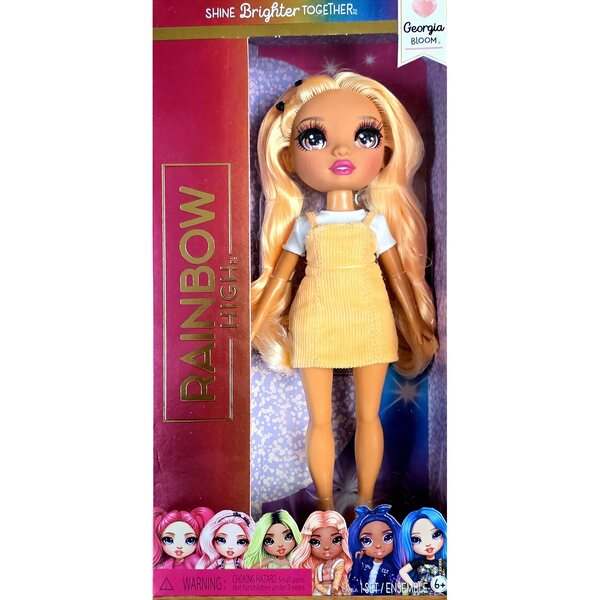 Bambola Georgia Bloom Rainbow High 28 cm con arti mobili: un regalo perfetto