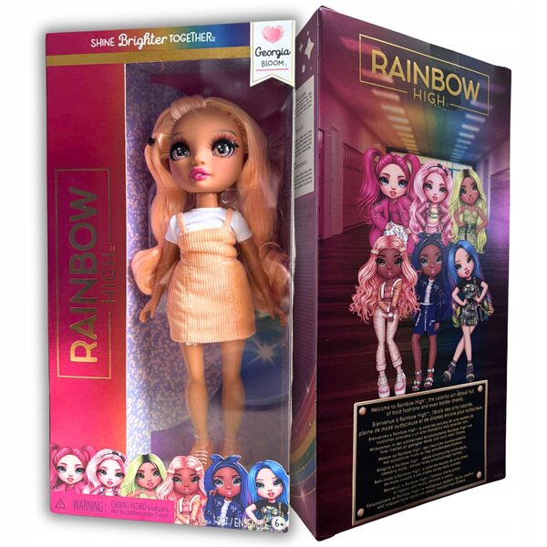 Bambola Georgia Bloom Rainbow High 28 cm con arti mobili: un regalo perfetto