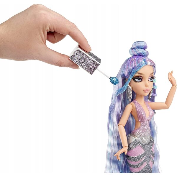 Laletta sirena Mermaze Memaidz Orra con gel brillante per capelli e coda che cambia colore