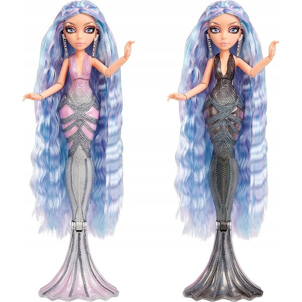 Laletta sirena Mermaze Memaidz Orra con gel brillante per capelli e coda che cambia colore