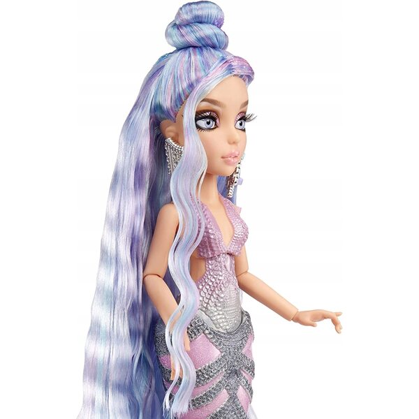 Laletta sirena Mermaze Memaidz Orra con gel brillante per capelli e coda che cambia colore