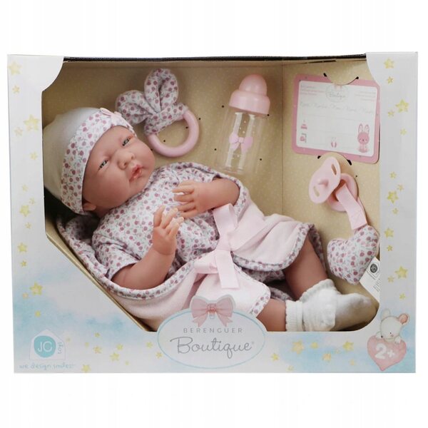 Bambola Berenguer Newborn con corpo morbido e dettagli realistici 39 cm