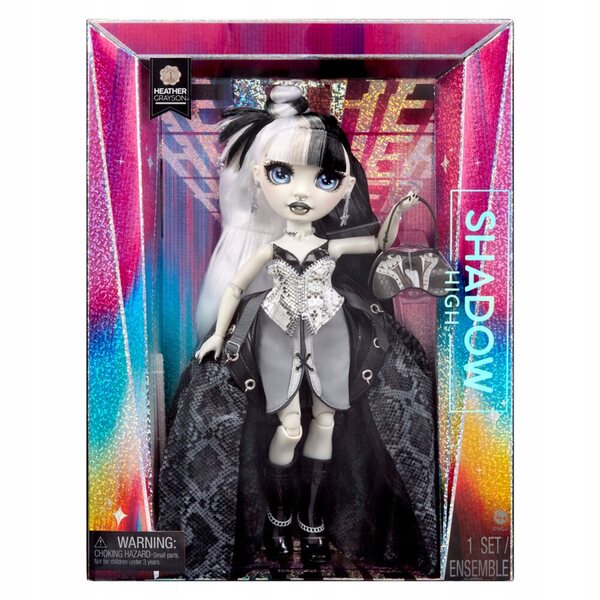 Bambola da collezione Heather Greyson della serie Shadow High, per bambini 6+