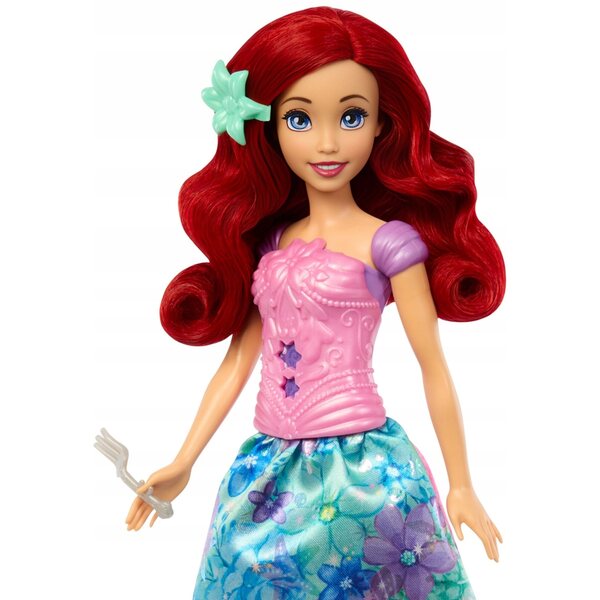 Bambola Ariel Disney Princess Spin&Reveal con accessori e vestito